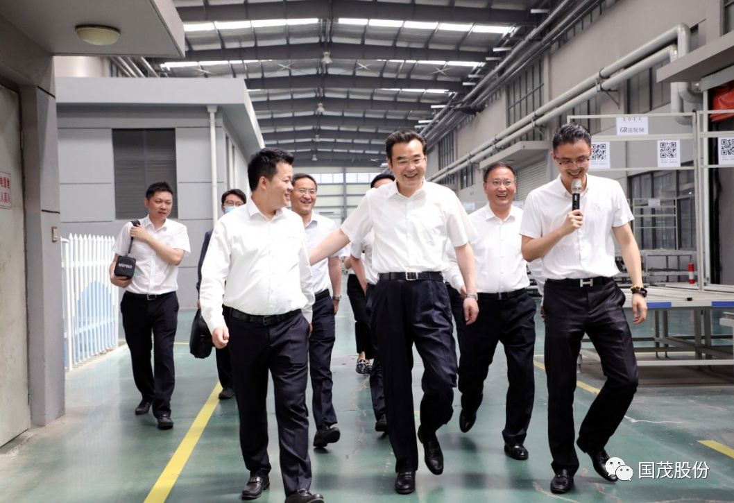 政企简讯|淮安市市长史志军到访菲律宾欧博(股份)有限公司官网