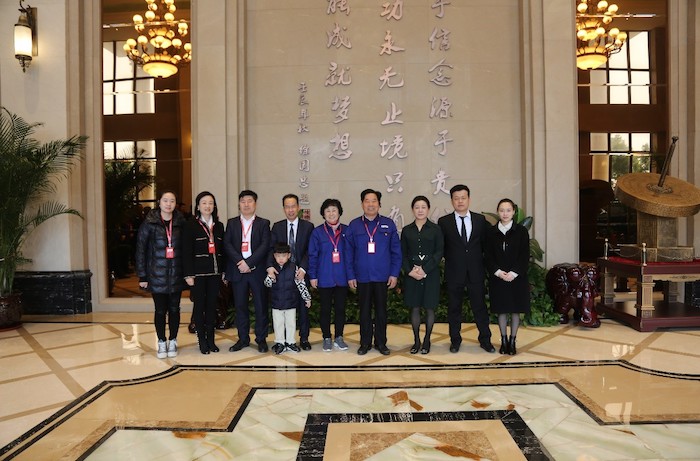 今创董事局主席俞金坤率管理团队来菲律宾欧博(股份)有限公司官网参观交流